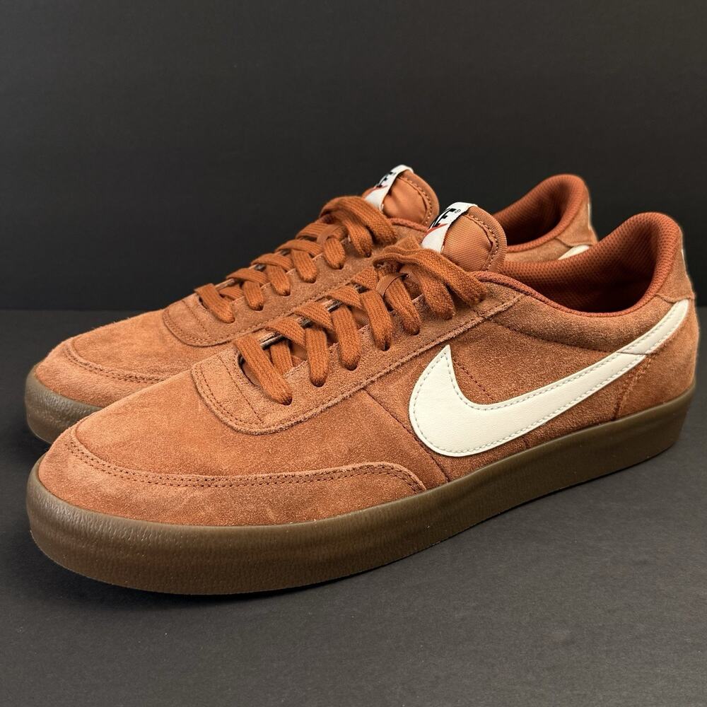 Nike Killshot 2 Men’s 11.5 Dark Russet Brown White Sneakers FQ8903-200